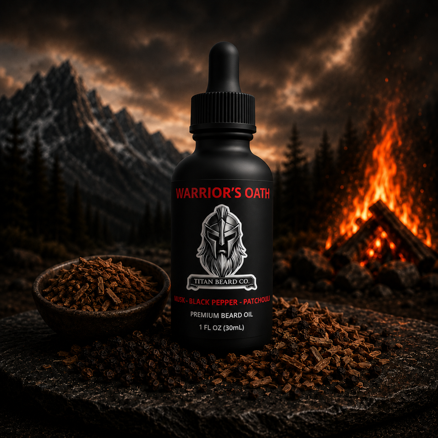 Warrior's Oath Beard Oil